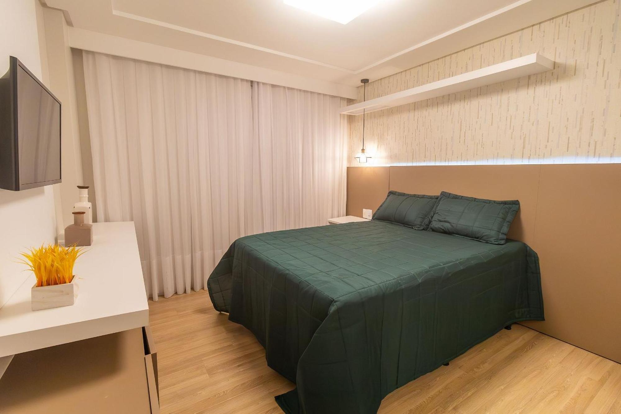 Varandas Do Atlantico 101A - Excelente Apartamento Em Condominio De Luxo A Beira Mar - Piscina Climatizada - Academia - Bombinhas Extérieur photo