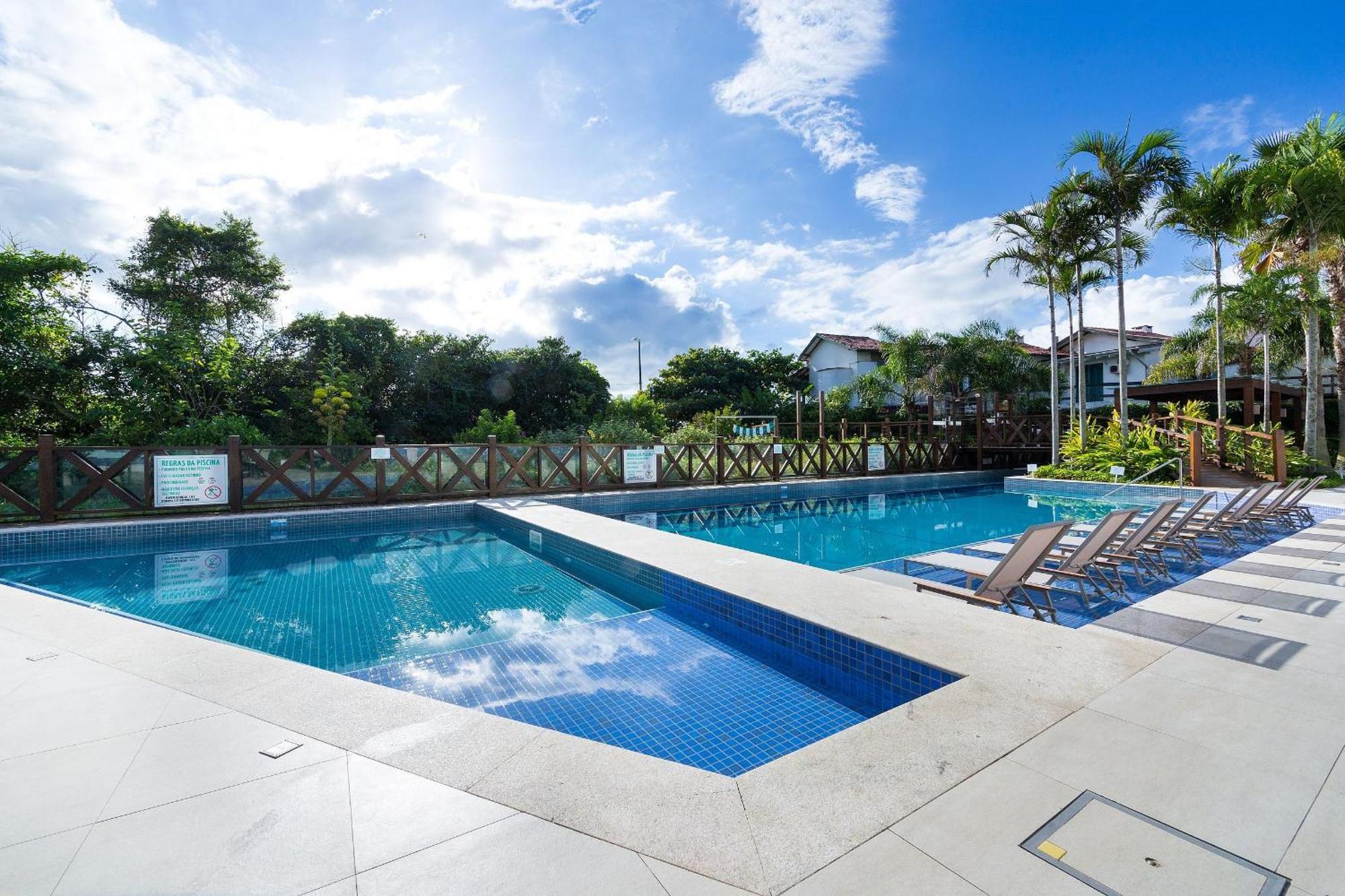 Varandas Do Atlantico 101A - Excelente Apartamento Em Condominio De Luxo A Beira Mar - Piscina Climatizada - Academia - Bombinhas Extérieur photo