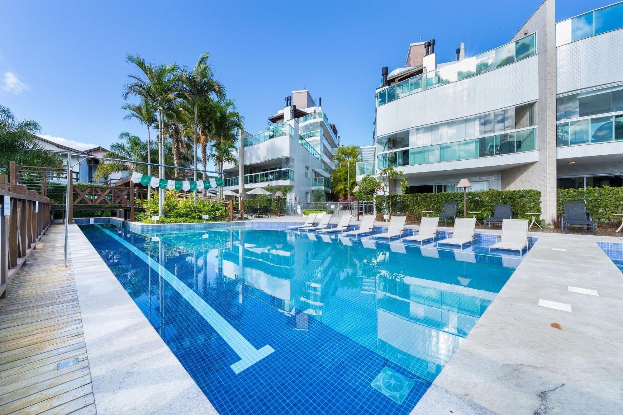 Varandas Do Atlantico 101A - Excelente Apartamento Em Condominio De Luxo A Beira Mar - Piscina Climatizada - Academia - Bombinhas Extérieur photo