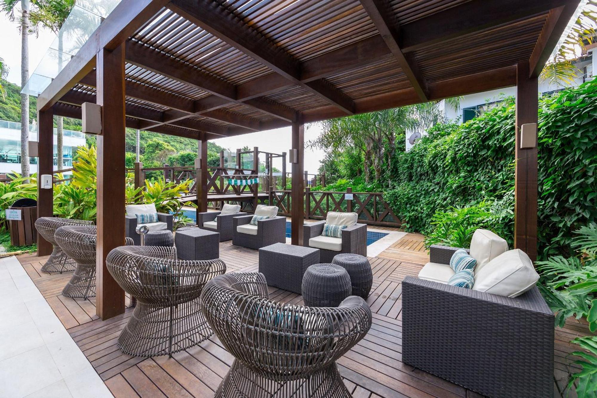 Varandas Do Atlantico 101A - Excelente Apartamento Em Condominio De Luxo A Beira Mar - Piscina Climatizada - Academia - Bombinhas Extérieur photo
