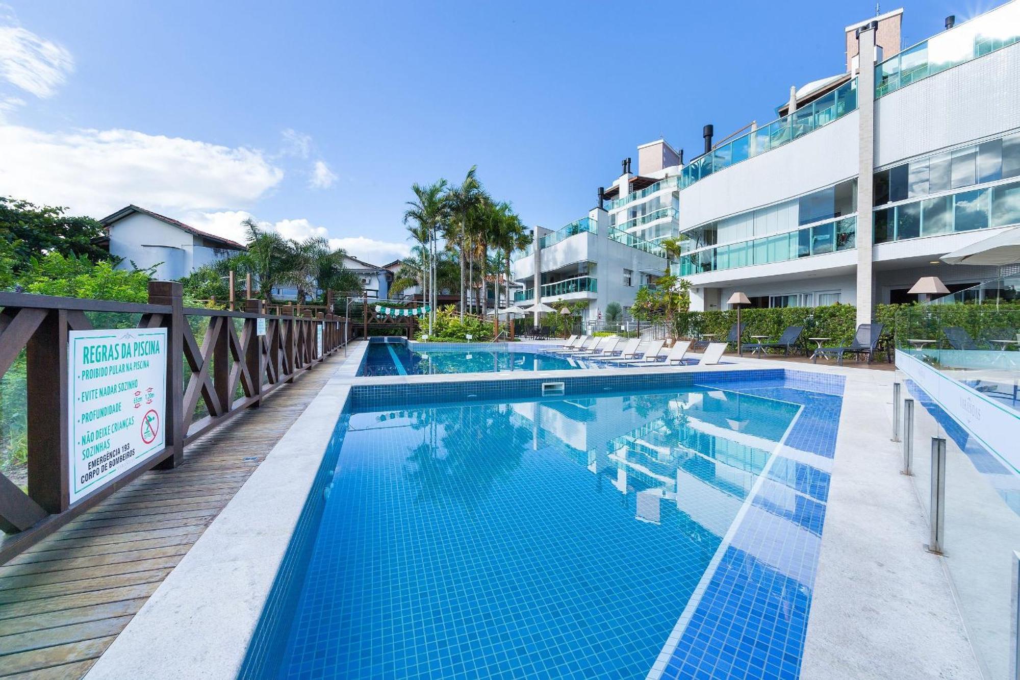 Varandas Do Atlantico 101A - Excelente Apartamento Em Condominio De Luxo A Beira Mar - Piscina Climatizada - Academia - Bombinhas Extérieur photo