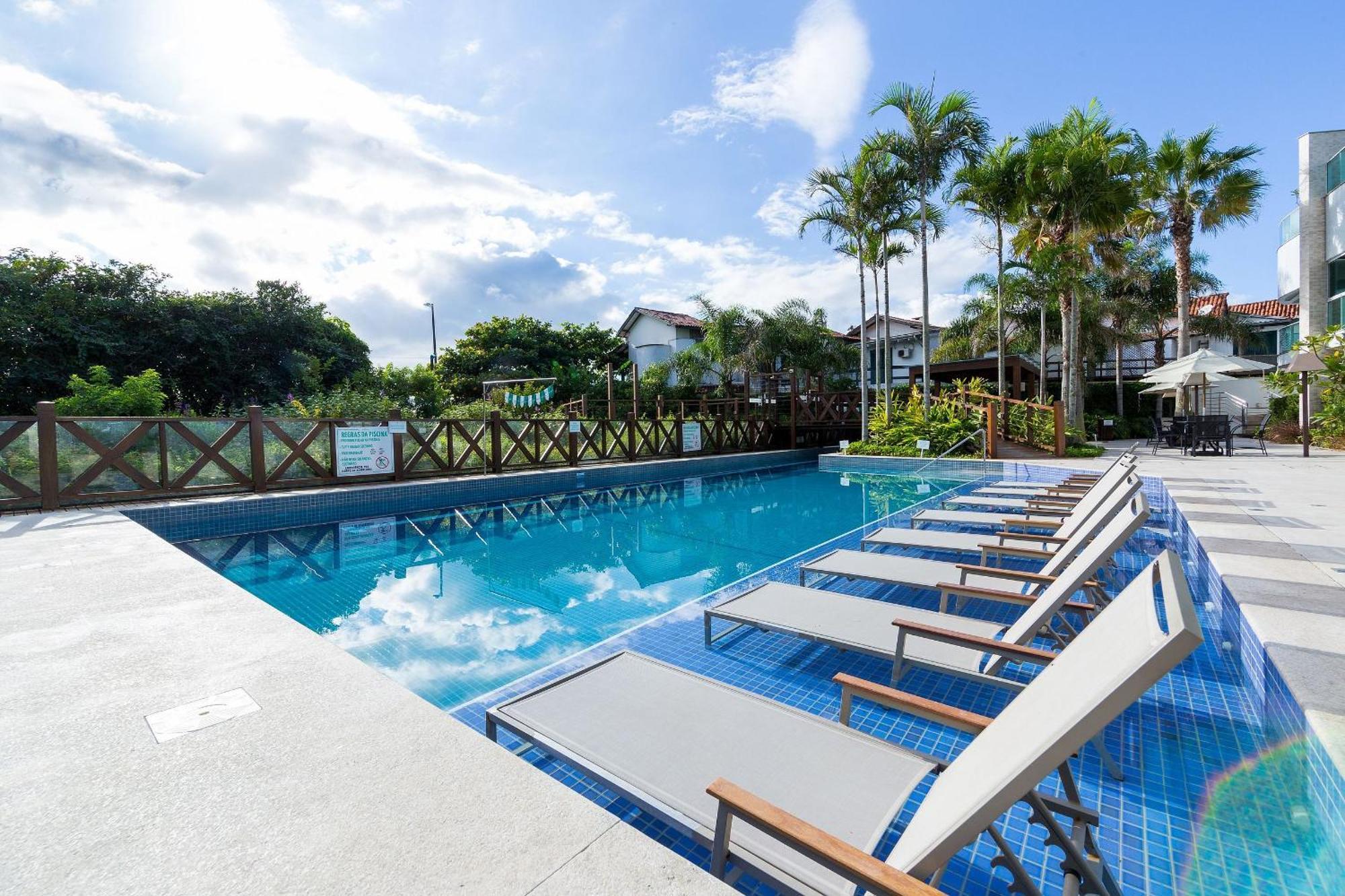 Varandas Do Atlantico 101A - Excelente Apartamento Em Condominio De Luxo A Beira Mar - Piscina Climatizada - Academia - Bombinhas Extérieur photo