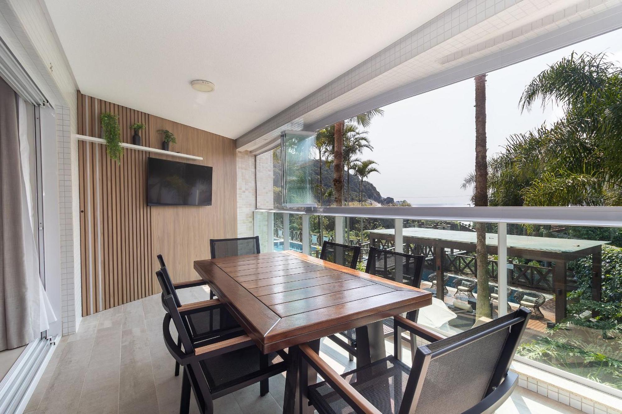Varandas Do Atlantico 101A - Excelente Apartamento Em Condominio De Luxo A Beira Mar - Piscina Climatizada - Academia - Bombinhas Extérieur photo